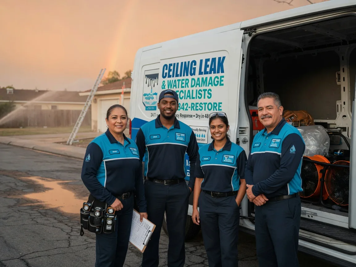 Ceiling Leak Cleanup company in Cameron, TX